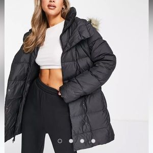 NWT The North Face Womens Dealio Dawn parka the black XXL